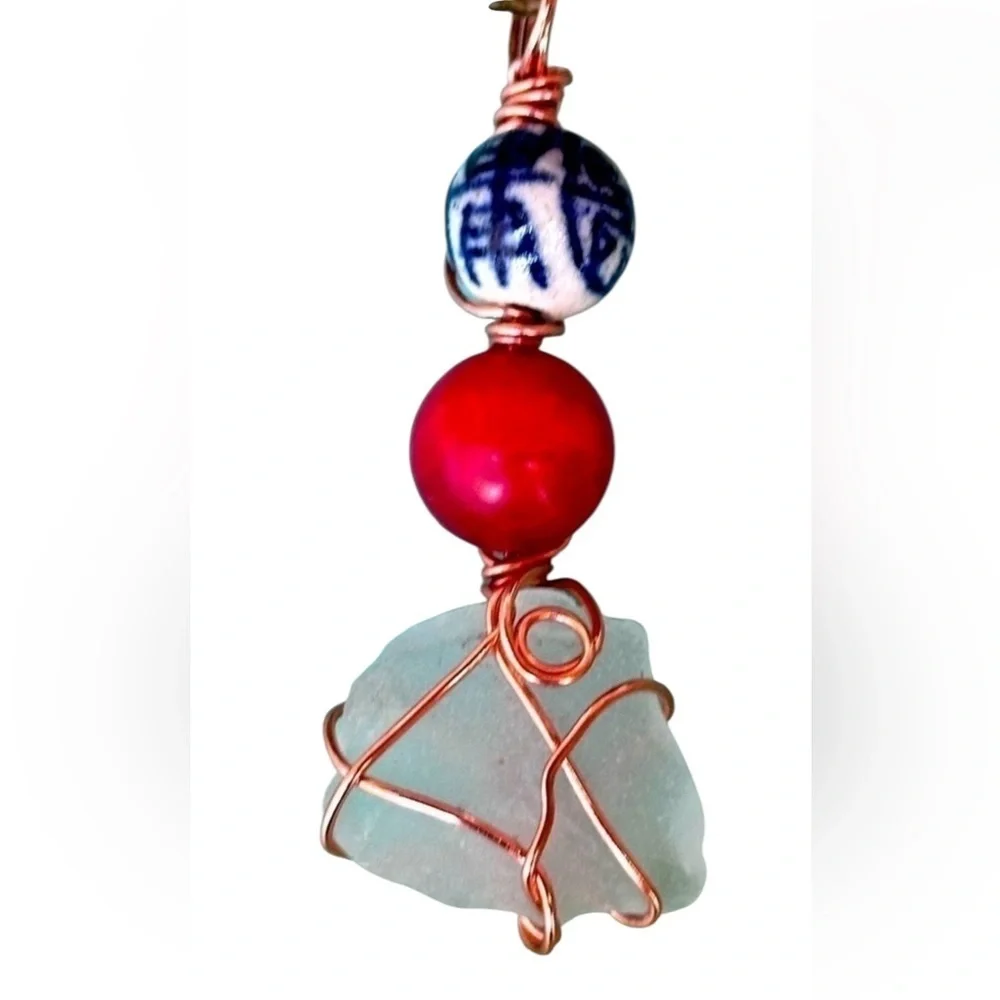 Handmade sea glass